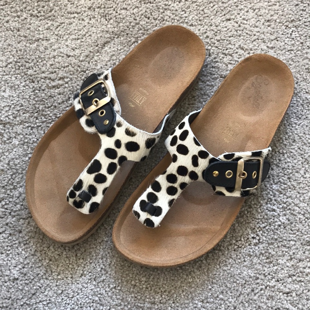 Cowhide Sandals
